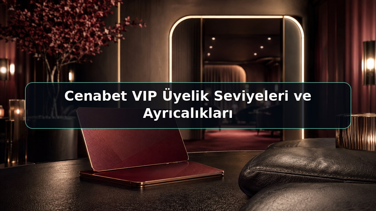 Cenabet VIP Üyelik Seviyeleri ve Ayrıcalıkları konulu Cenabet görseli